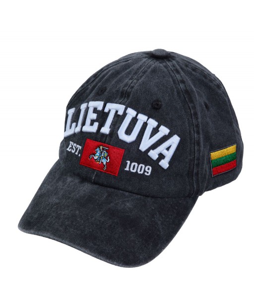 Juoda kepurė su snapeliu Lietuva 1009